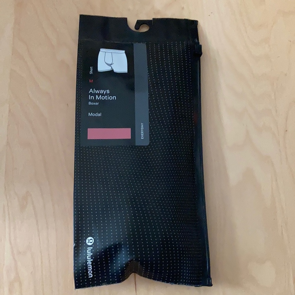 Lululemon modal boxer briefs.